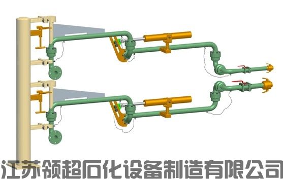 青海省西寧市客戶定制采購的一批AL2543汽車底部密閉裝卸鶴管(液化氣)已通過物流發往使用現場(1) al2543.jpg